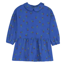 DR03-SHORT DRESS MATHS -Fresh blue