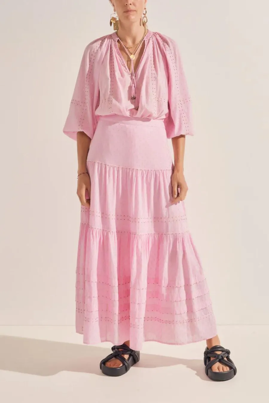 Euthenia Blouse Pink