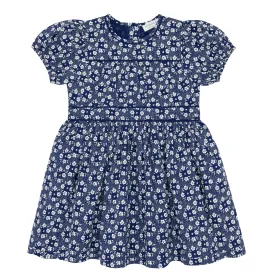 girls ditch plains daisy puff sleeve dress