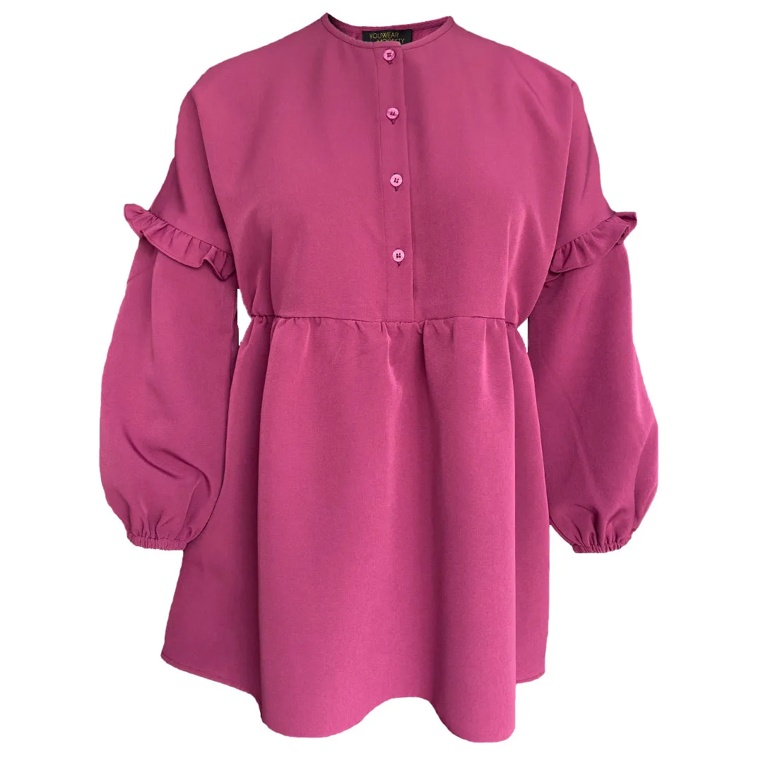 Jamari Blouse - Berry Purple