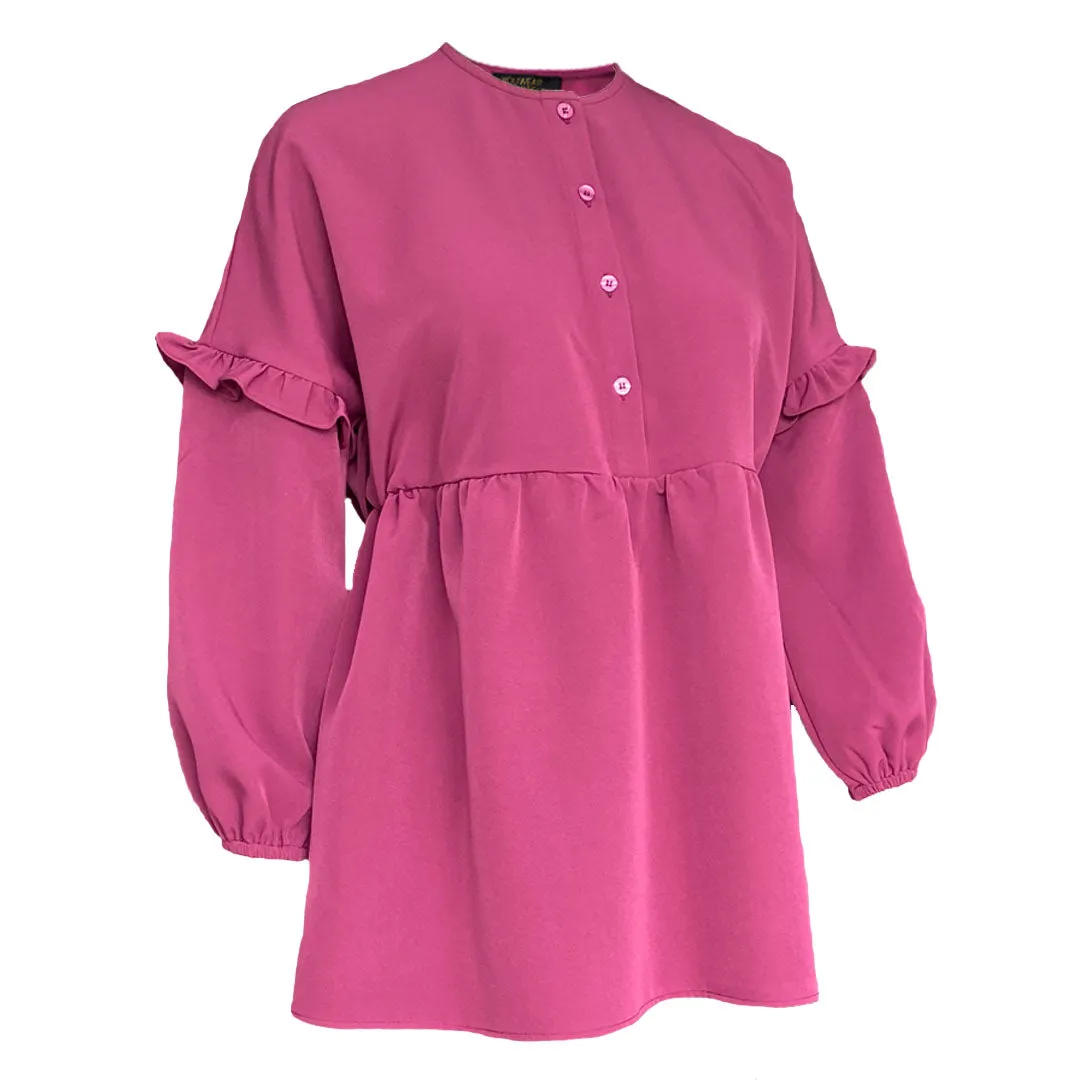 Jamari Blouse - Berry Purple