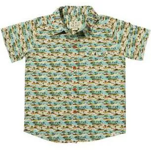 Me & Henry Maui Printed Shirts | Blue Islands