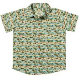 Me & Henry Maui Printed Shirts | Blue Islands