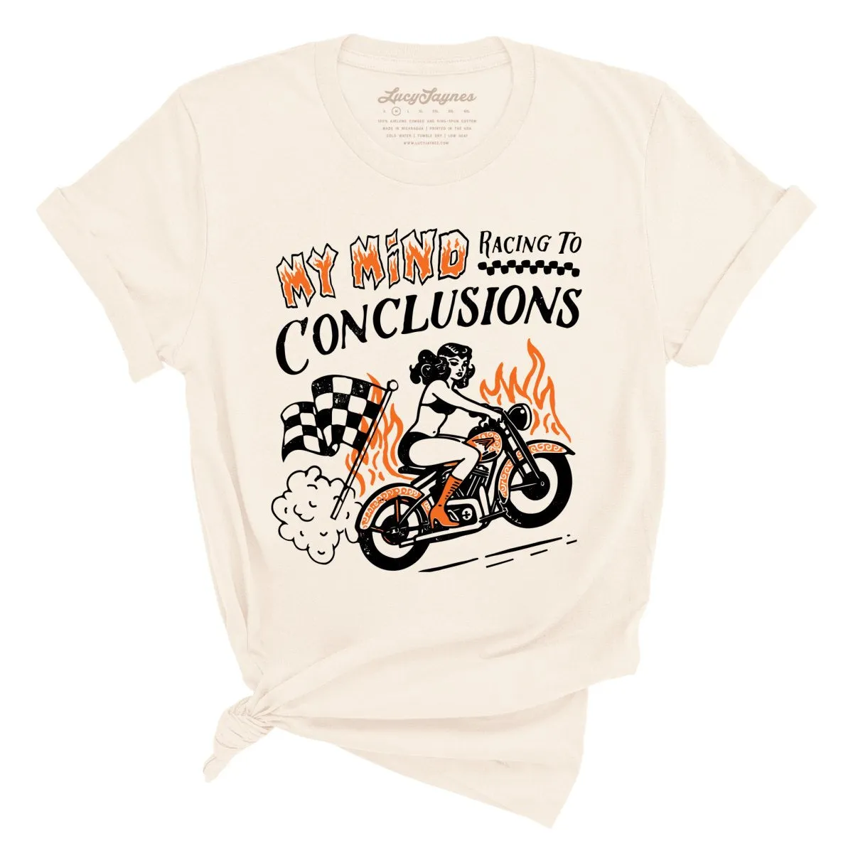 My Mind Racing To Conclusions Tee