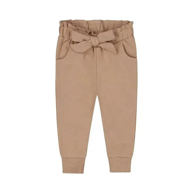 OK Kids Girls Brown Joggers