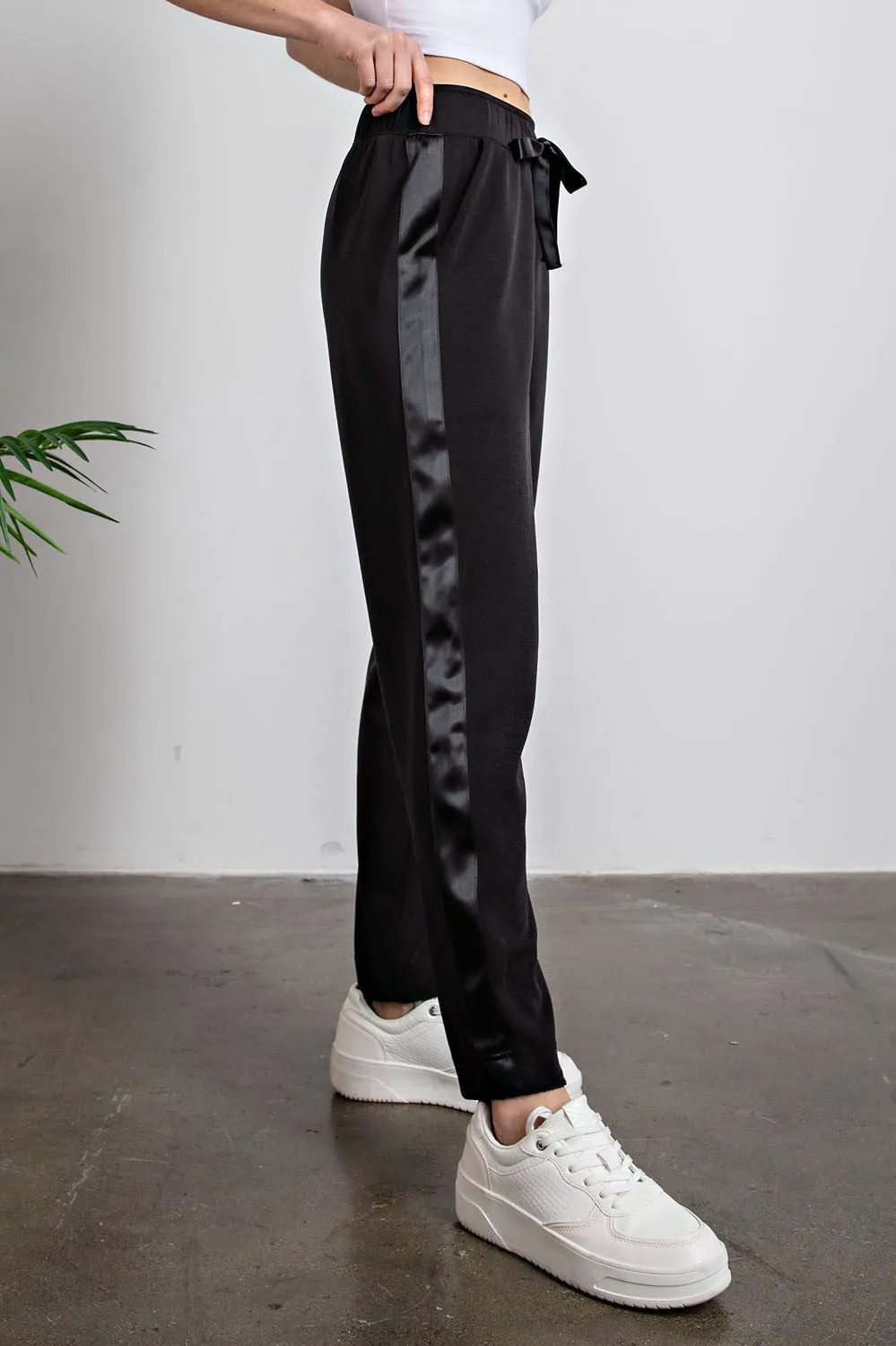 Satin Side Detail Jogger