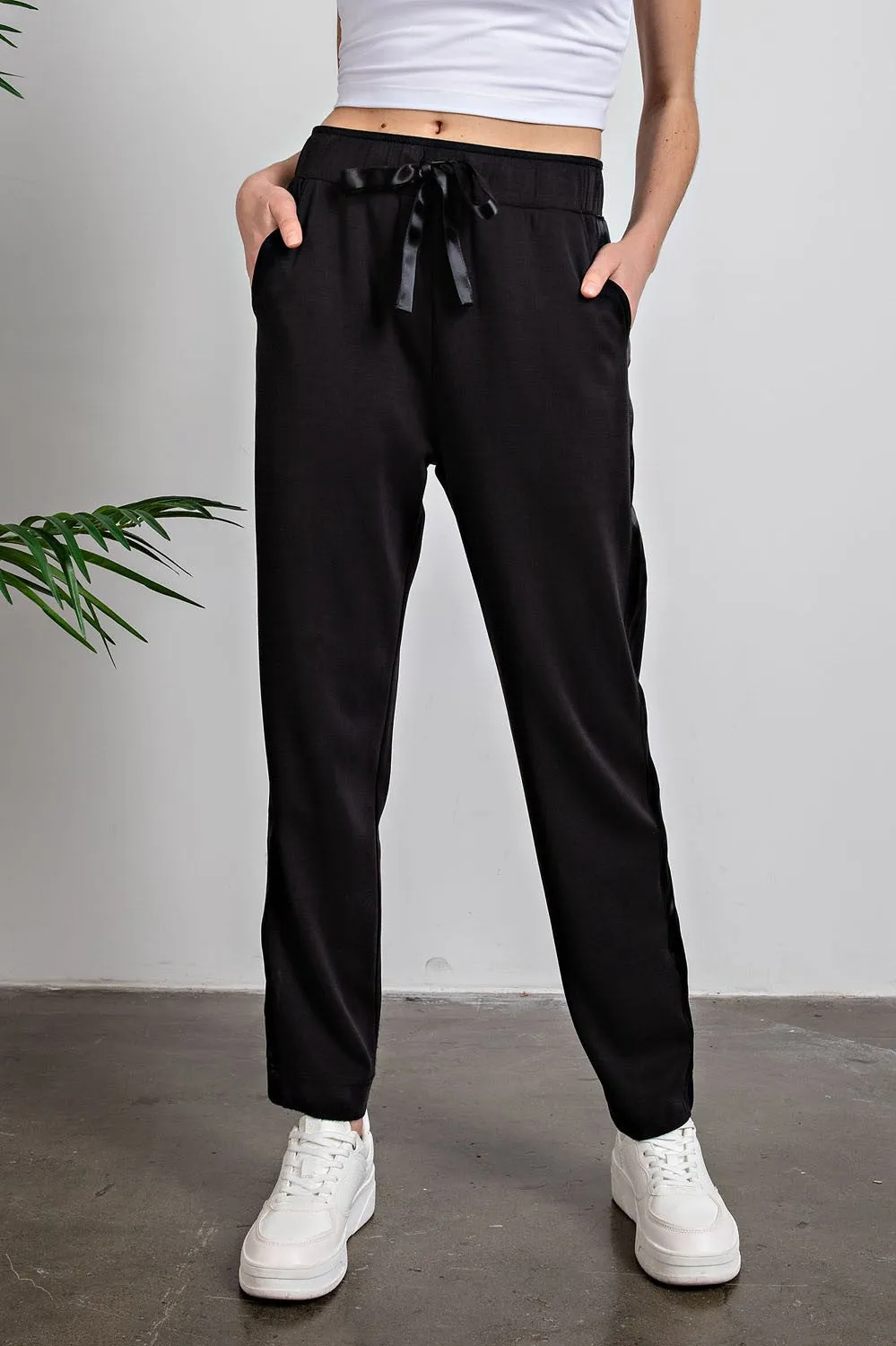 Satin Side Detail Jogger