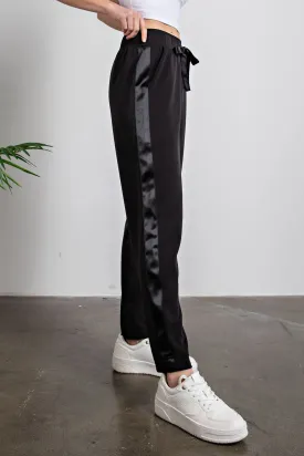 Satin Side Detail Jogger