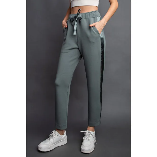 Satin Side Detail Jogger